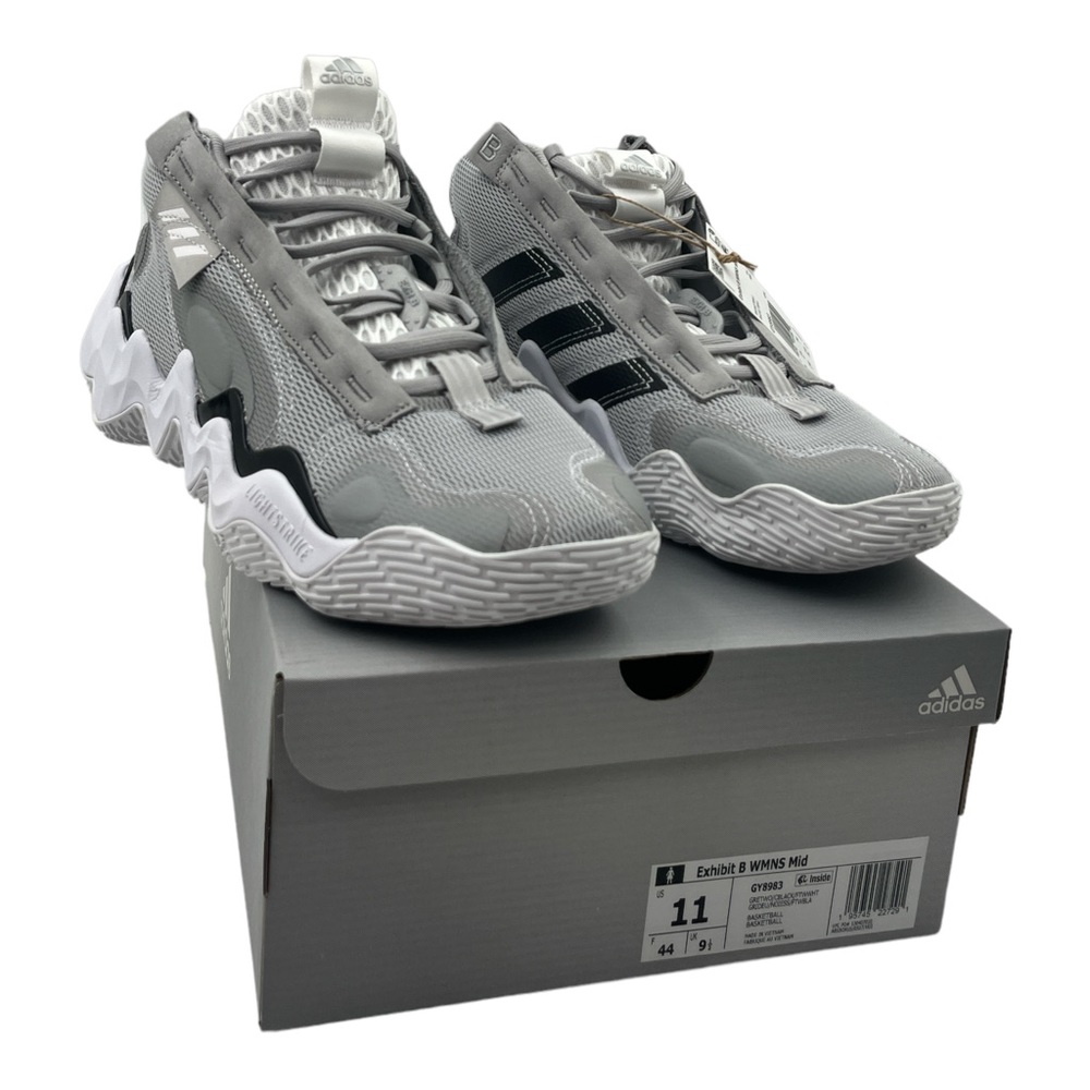 adidas Exhibit B Mid Basketball Shoes Women's Size 11 New In Box
